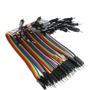 Jumper Macho Macho para Protoboard e Arduino (Kit 40 Unidades)