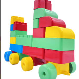 Blocos de Montar Gigante - Bolsa com 56 Peças