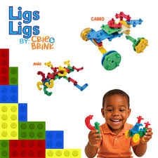 Ligs Ligs Divertido e Educativo de Montar - 84 Peças