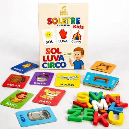 Soletre e Escreva Kids - 130 Peças - Imagem 3